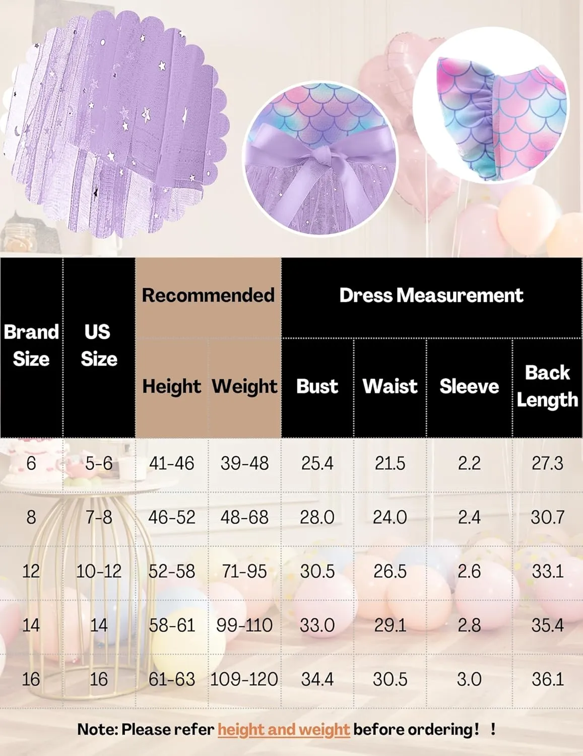 Arshiner Girls Dresses One Shoulder Ruffle Formal Tulle Dress