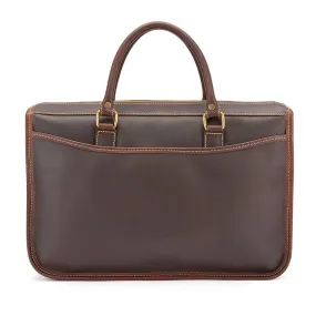 Bahrain | Tusting Marston Small Leather Briefcase