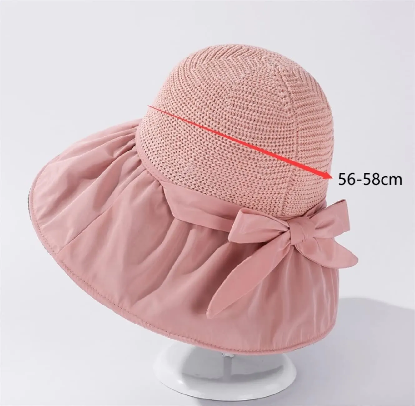 Beach Hat for Women Sun Hat Spring and Summer Sun Hat Wide-Brimmed Foldable Fisherman Hat Beach Hat Women Straw Hat