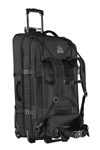 Granite Gear Cross Trek 2 Wheeled Duffel - Black/Flint 32"