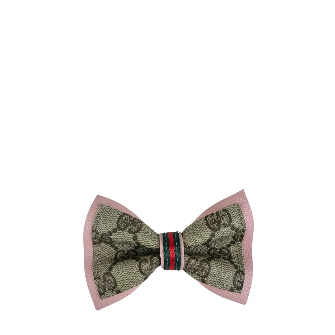 Gucci Luxury Repurposed Dog Collar Bows