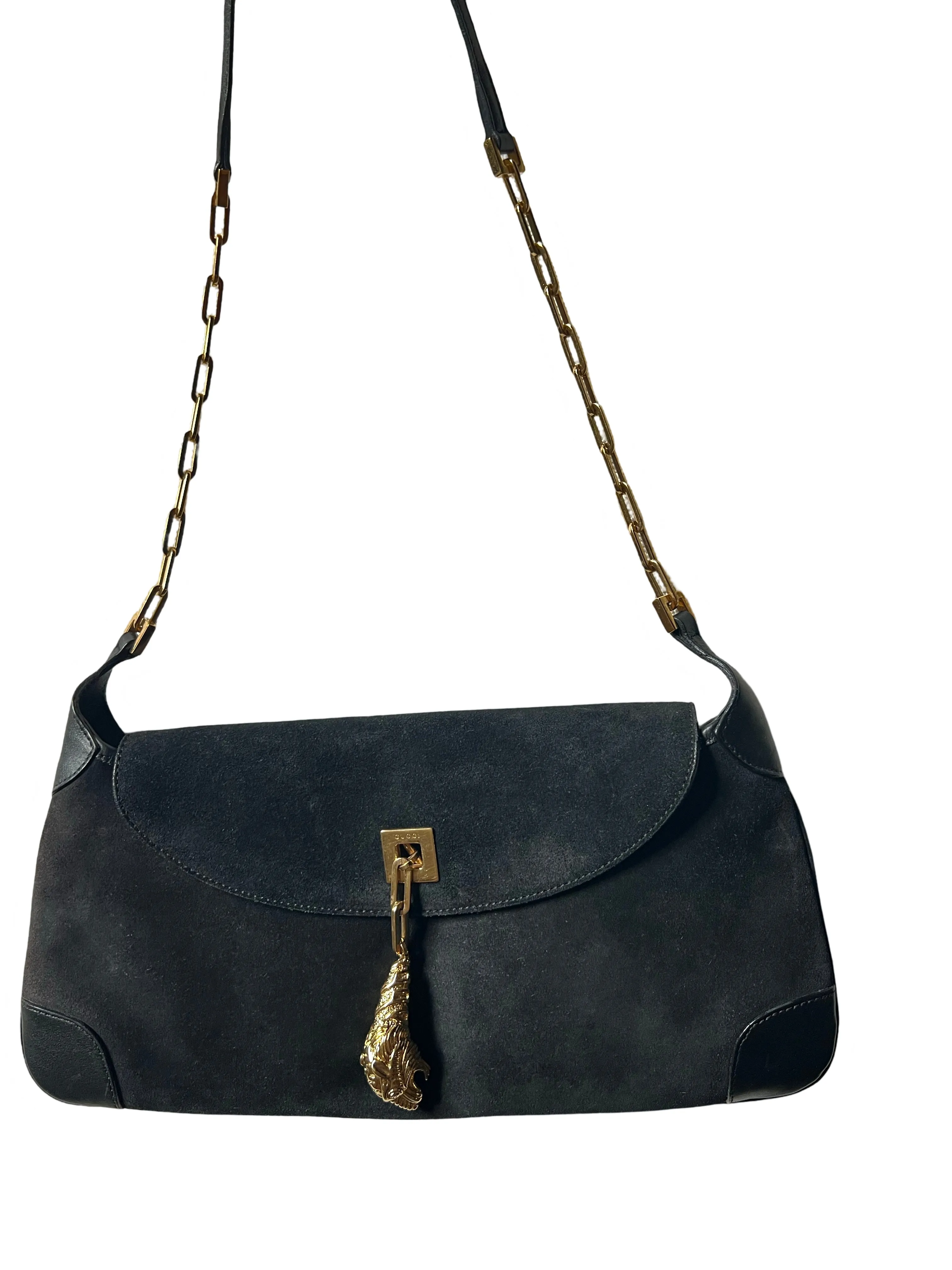 Gucci Tiger Charm Shoulder Bag