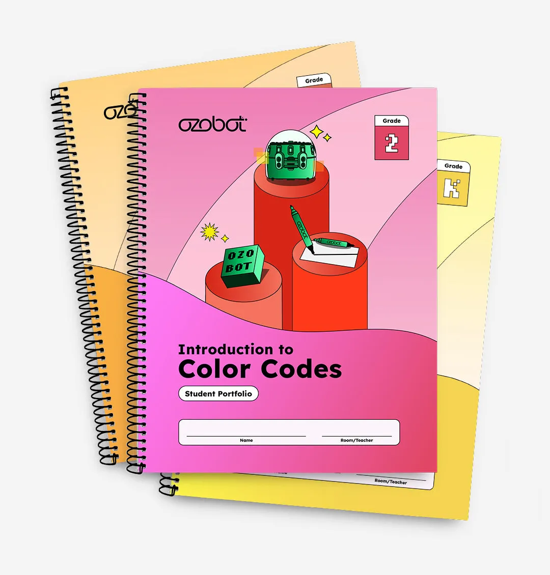 Intro to Color Codes <br> Curriculum: Student Portfolios (12 Pack)