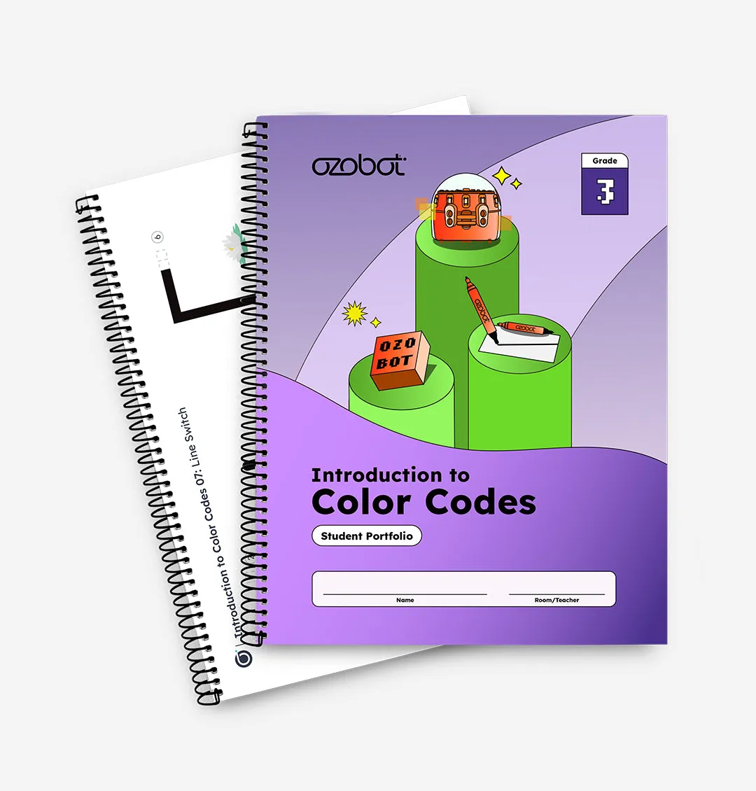 Intro to Color Codes <br> Curriculum: Student Portfolios (12 Pack)