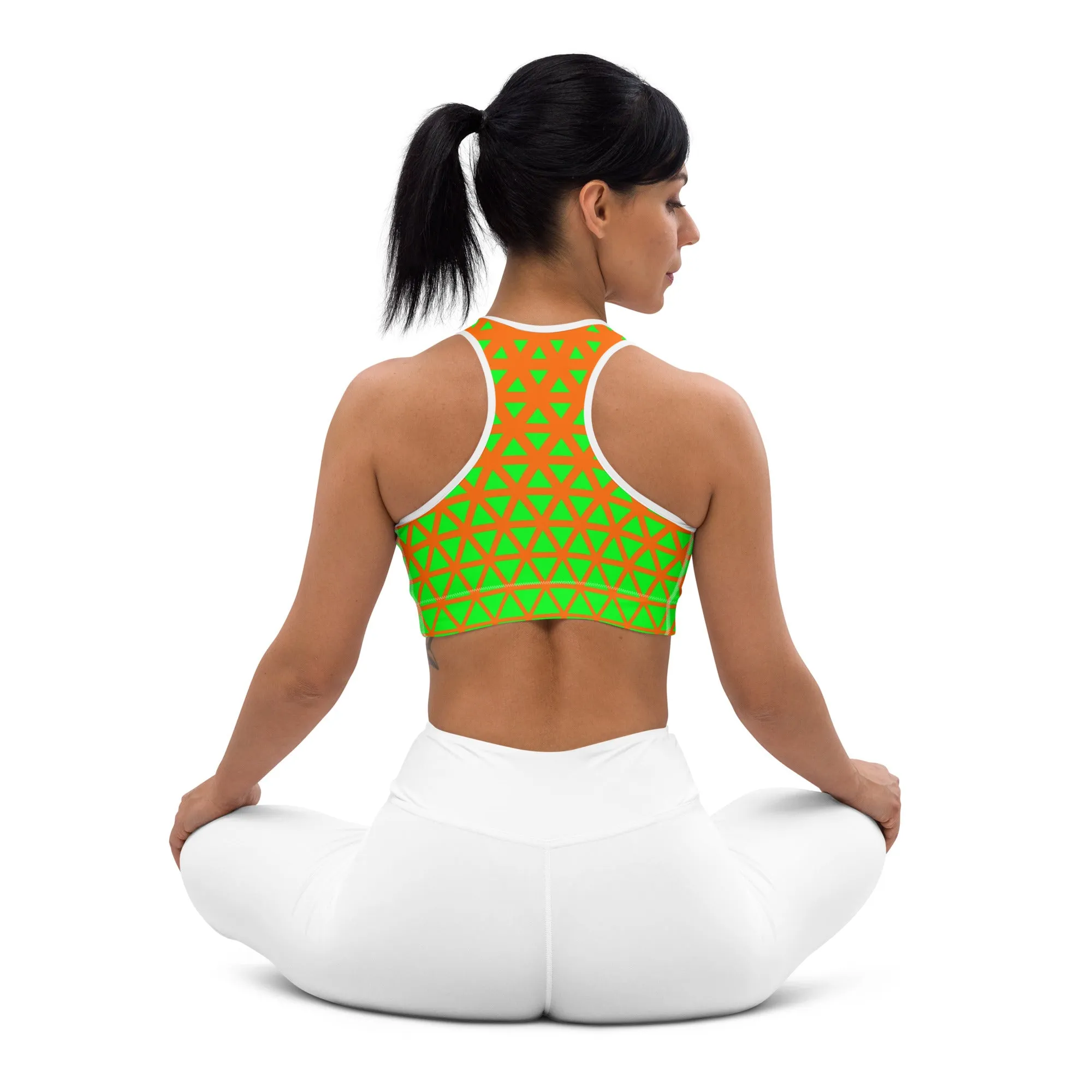 Lemon and Lime - Padded Sports Bra