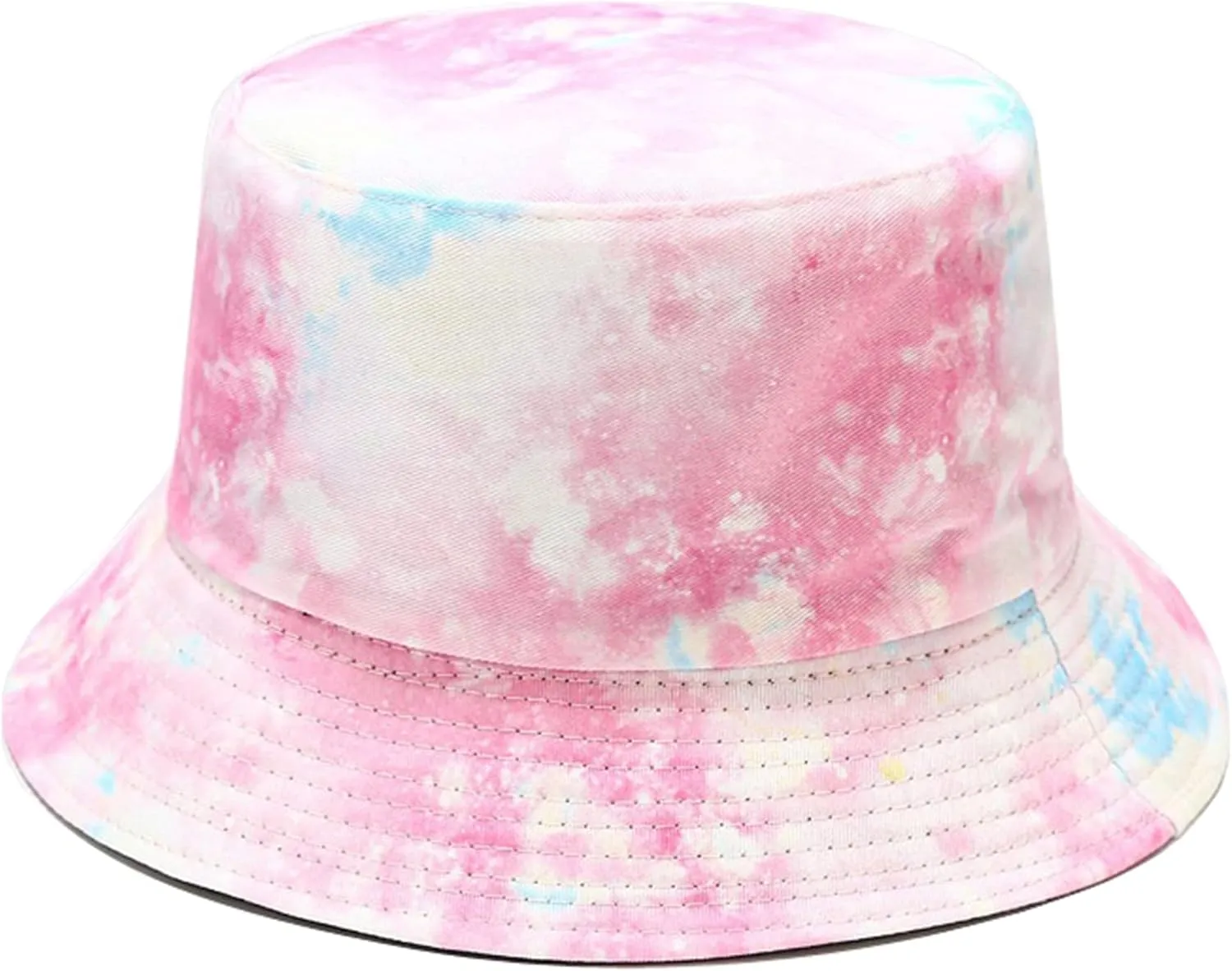 Mashiaoyi Unisex Print Double-Side-Wear Reversible Bucket Hat