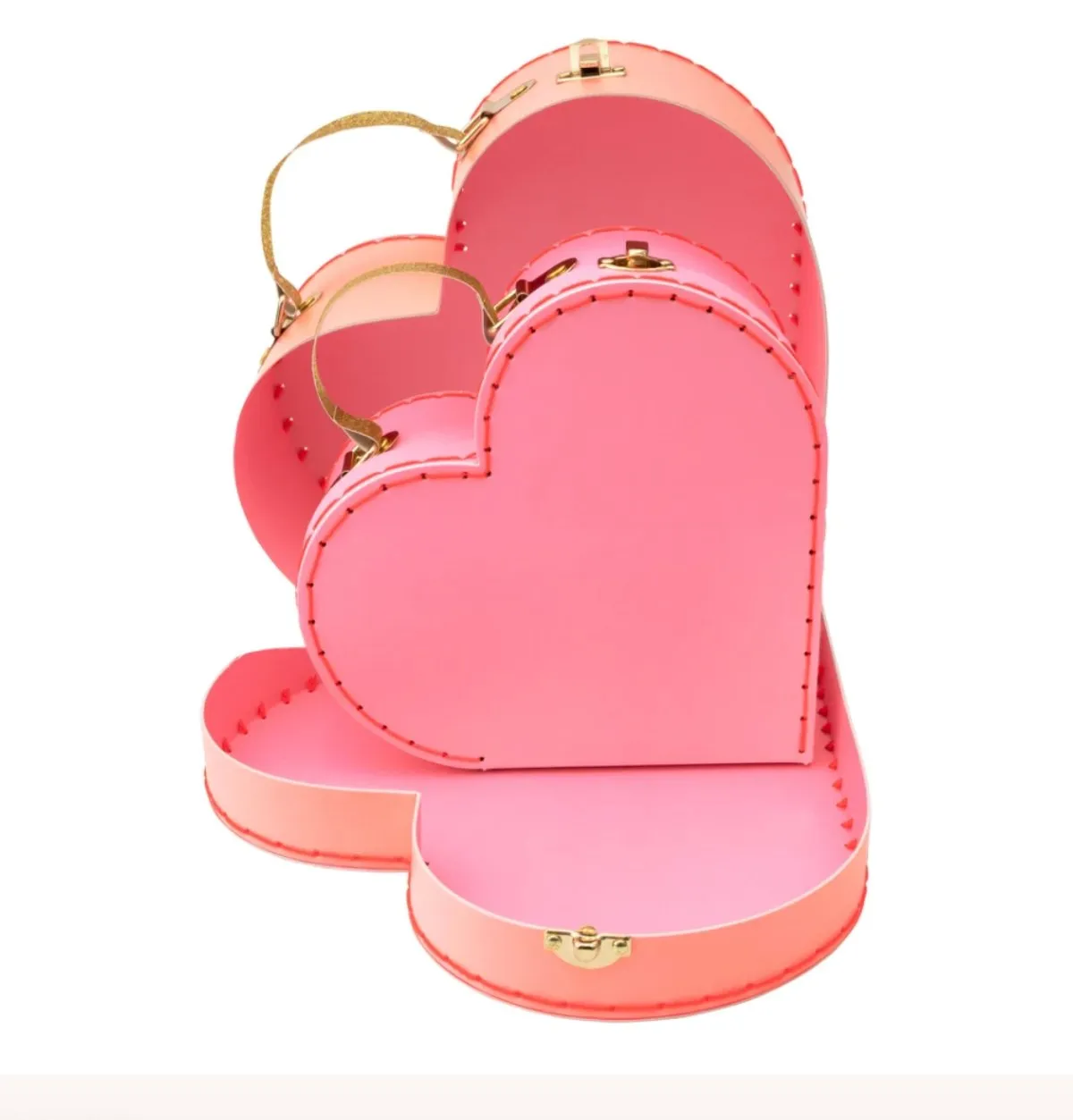 Meri Meri Heart Suitcases - Set of 2
