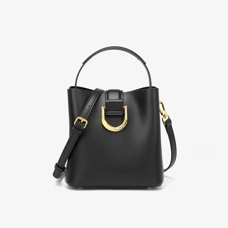 Purpdrank - Women Handbag 100% Genuine Leather HandBag Casual Cross Body Real Leather woman Messenger Bag Lady Shoulder Bags Totes handtas