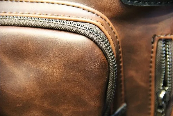 Retro PU Leather Tote Bag For Men